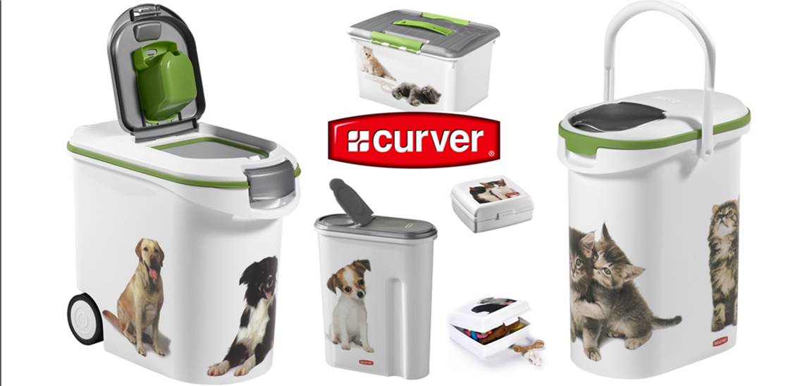 Nieuw, Curver Petlife: opbergsystemen voor voeding en speeltjes