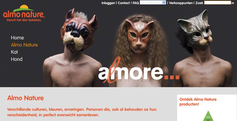 Nieuwe site Almo Nature nu actief