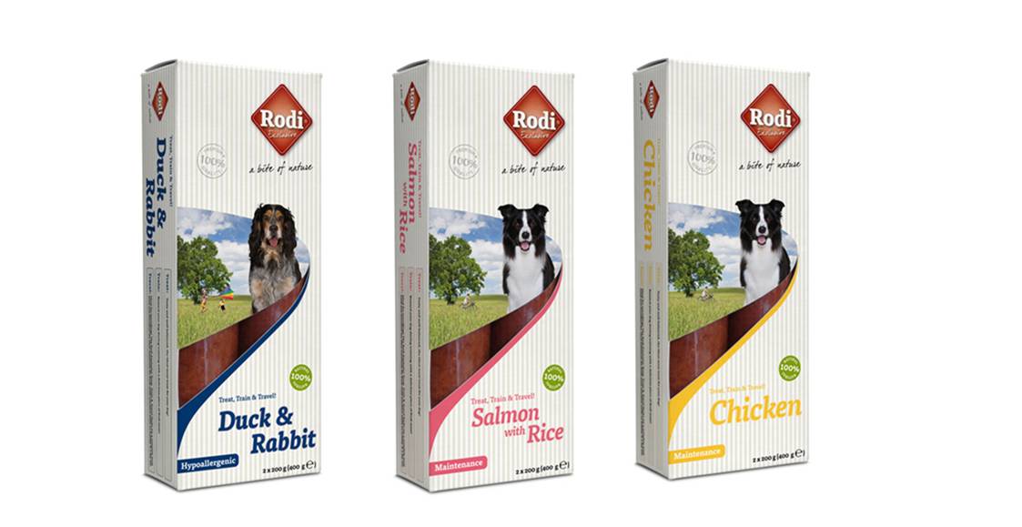 Rodi introduceert  Rodi Exclusive Treat, Train & Travel Packs