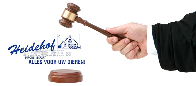 Definitief faillissement Heidehof Diervoeders
