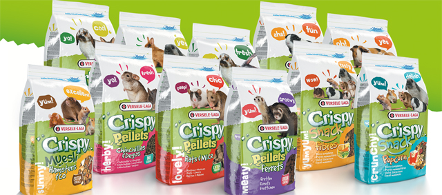 Versele-Laga verbetert en vergroot Crispy assortiment