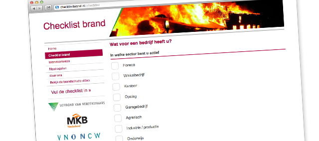 Brand in het bedrijfspand