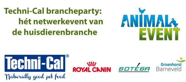 Techni-Cal brancheparty: hét netwerkevent van de huisdierenbranche