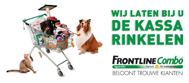 FRONTLINE® laat de kassa’s rinkelen bij dierenspeciaalzaken