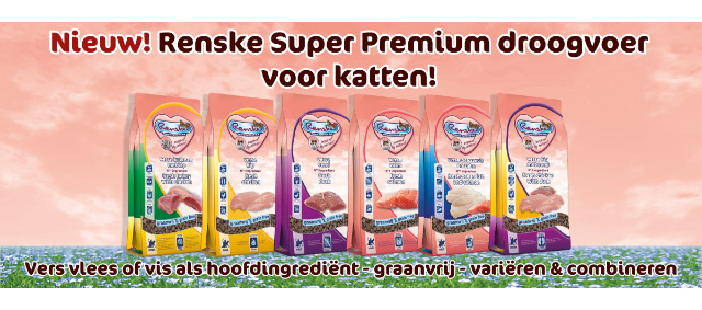 Nieuw! Renske Super Premium droogvoer voor katten