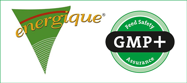 Energique is GMP+ gecertificeerd