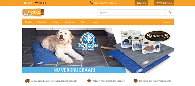Bestelportal IPETS.eu van Warmako vernieuwd – 5% uitprobeerkorting!