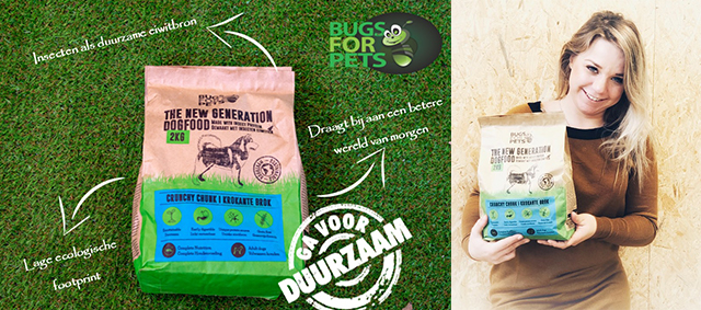 Product in de kijker: Bugs for Pets krokante- en geperste brok!