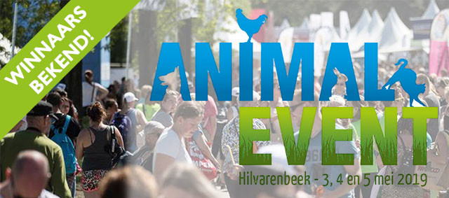 Winnaars bekend van Animal Event winactie!