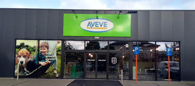 Splinternieuwe AVEVE-winkel in Steenokkerzeel geopend