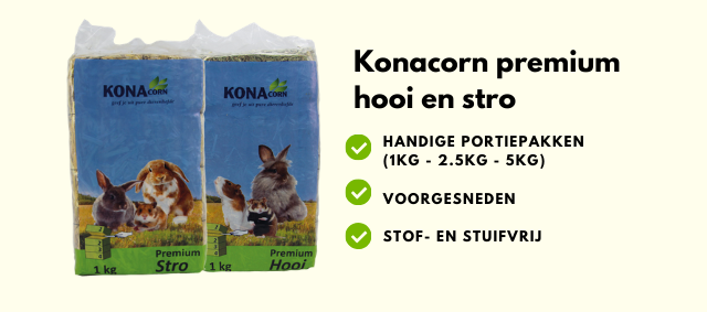 Konacorn premium hooi en stro