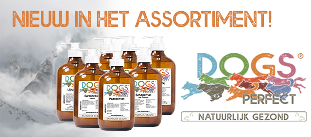 Nieuw van Dogs Perfect: supplementen!