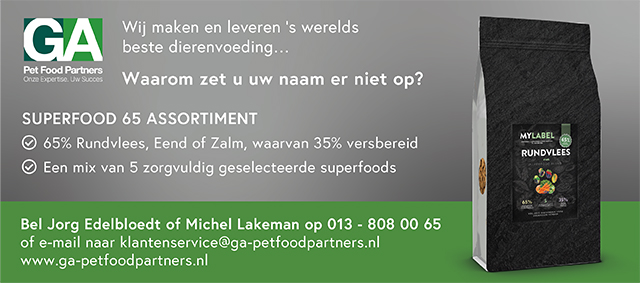 Product in de Kijker: SuperFood65!  GA Pet Food Partners nieuwe assortiment!