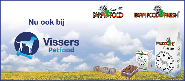 Vissers Petfood nu ook officieel Farm Food dealer